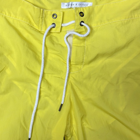 Mens Parke & Ronen yellow Swim trunks/shorts size 32 - Picture 4 of 7
